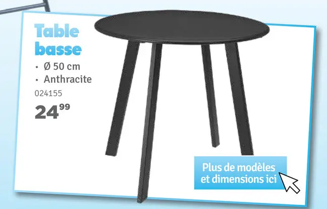 Offre: Table basse