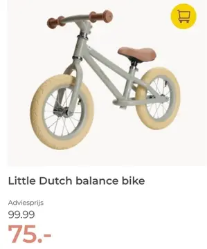 Aanbieding: Little Dutch balance bike