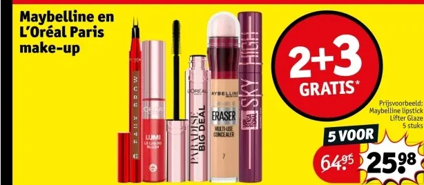 Aanbieding: Maybelline lipstick Lifter Glaze