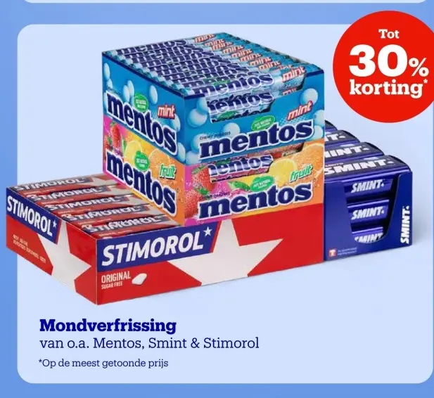 Aanbieding: Mondverfrissing