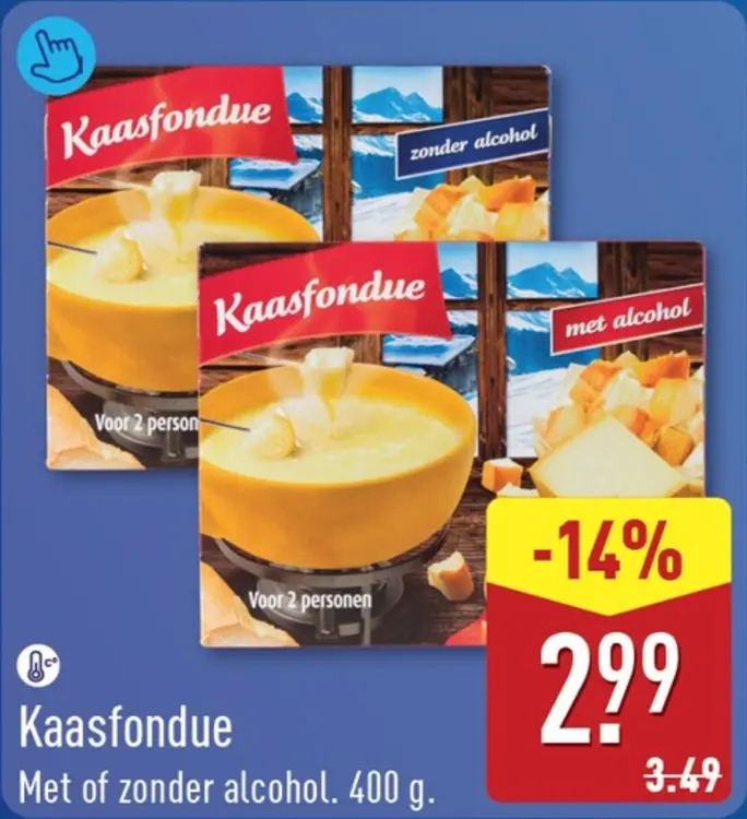 Aanbieding: Kaasfondue