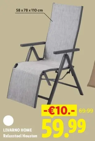 Aanbieding: Relaxstoel Houston