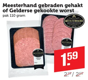 Aanbieding: Meesterhand gebraden gehakt of Gelderse gekoo