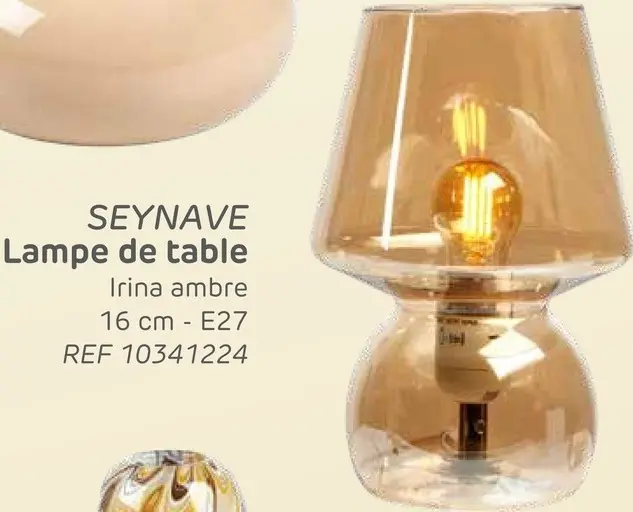 Offre: SEYNAVE Lampe de table