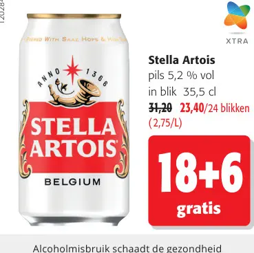 Promotie: Pils Stella Artois