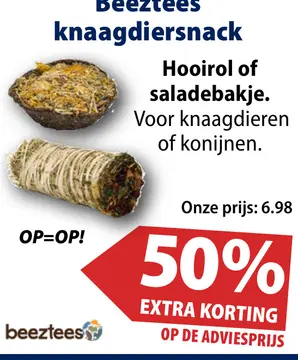 Aanbieding: Hooirol of saladebakje