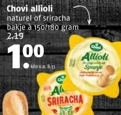 Aanbieding: Chovi allioli