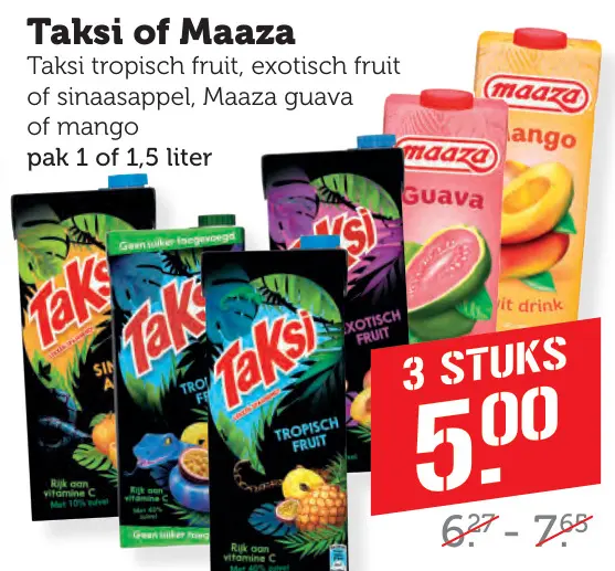 Aanbieding: Taksi of Maaza