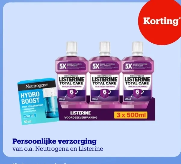 Promotie: Listerine Total Care Mondspoeling