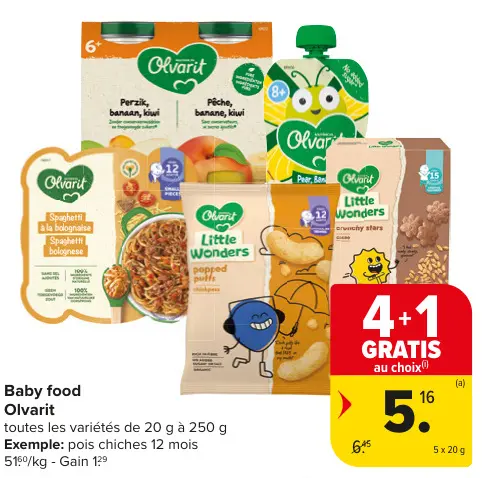 Offre: Baby food