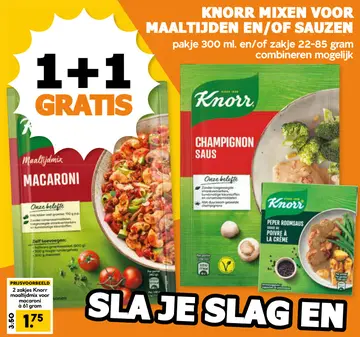Aanbieding: Knorr Mixen voor Maaltijden en/of Sauzen