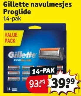 Aanbieding: Gilet navulmesjes Proglide