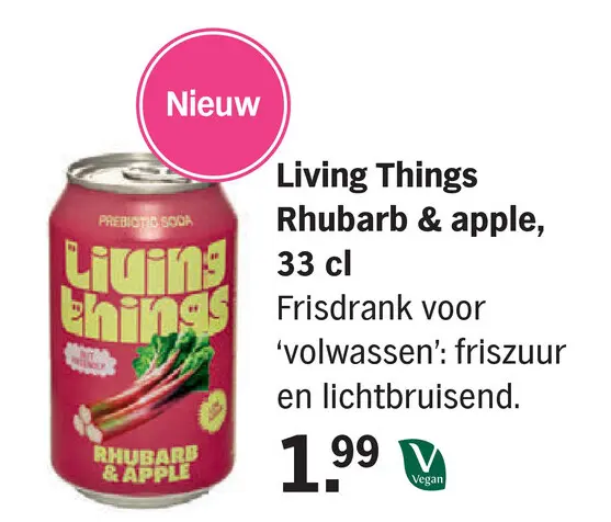 Aanbieding: Rhubarb & apple