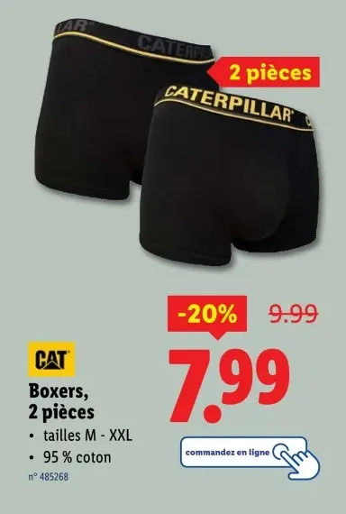 Offre: Caterpillar Boxer Shorts