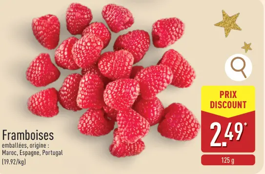 Offre: Framboises