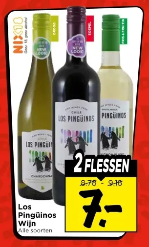 Aanbieding: Los Pingüinos Wijn