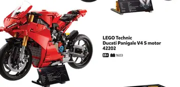 Aanbieding: LEGO Technic Ducati Panigale V4 S motor