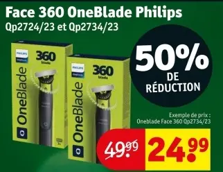 Offre: Face 360 OneBlade
