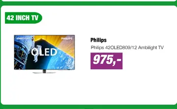 Aanbieding: Philips 42OLED809/12 Ambilight TV