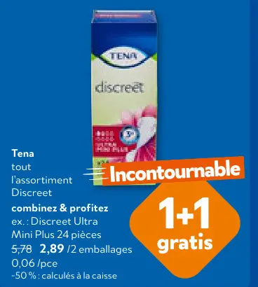Offre: Tena Discreet