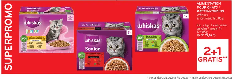 Offre: Whiskas assortiment