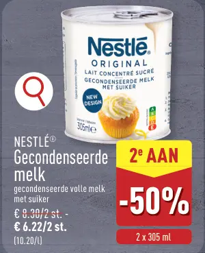 Promotie: Gecondenseerde melk