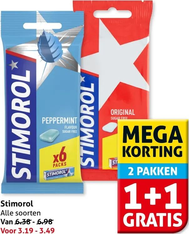 Aanbieding: Kauwgom