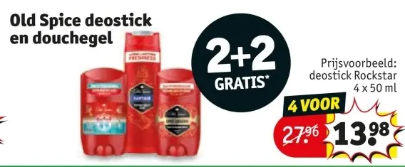 Aanbieding: deostick en douchegel