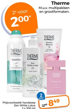 Aanbieding: handzeep Zen White Lotus