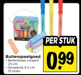 Bellenblaas zwaard of Stoepkrijt