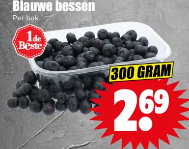 Aanbieding: Blauwe bessen