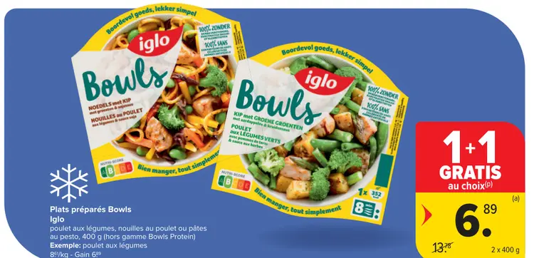 Offre: Plats préparés Bowls