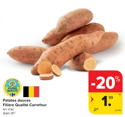 Offre: Patates douces