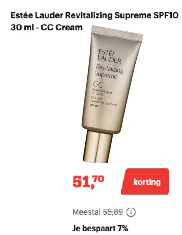 Aanbieding: Revitalizing Supreme SPF10