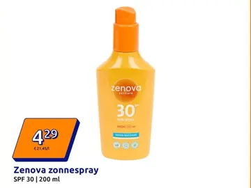 Aanbieding: Zenova zonnespray