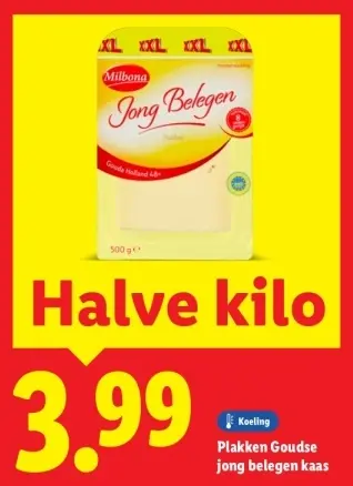Aanbieding: Jong belegen kaas