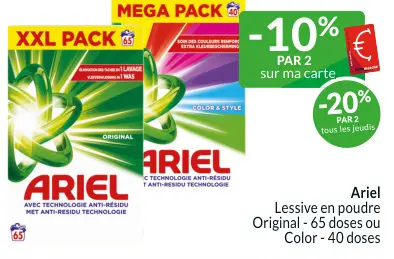 Offre: Lessive en poudre