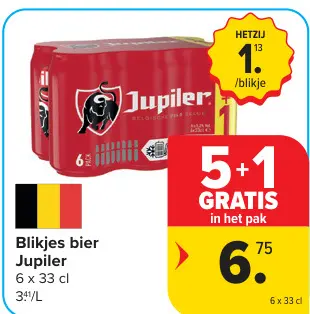 Promotie: Blikjes bier