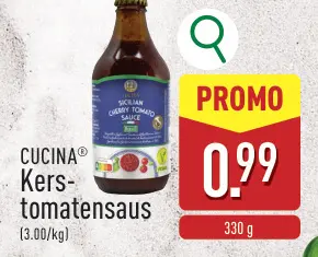 Promotie: CUCINA Kerstomatensaus