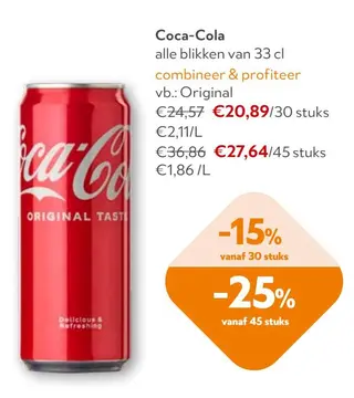 Aanbieding: Coca-Cola