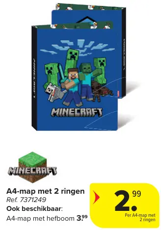 Promotie: A4-map met 2 ringen