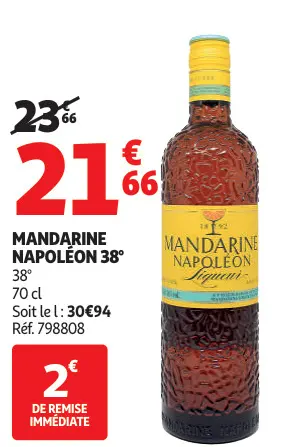 Offre: Mandarine Napoléon 38°