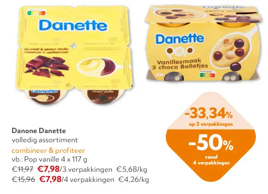 Promotie: Danone Danette