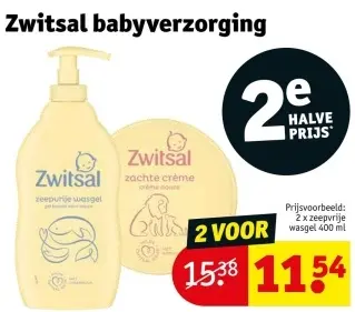 Promotie: Zwitsal babyverzorging