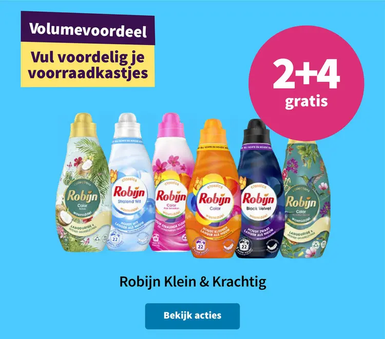 Promotie: Robijn Klein & Krachtig