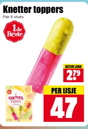 Aanbieding: Knetter toppers