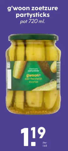 Aanbieding: Zoetzure partysticks