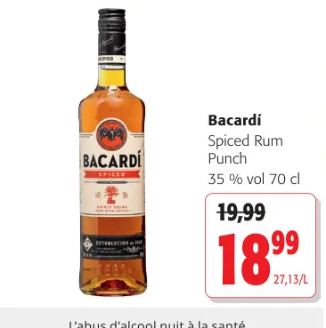 Offre: Spiced Rum Punch
