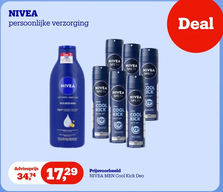 Promotie: NIVEA MEN Cool Kick Deo