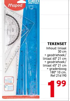 Promotie: Tekenset